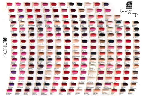Layering Palette Shellac Nail Colors Cnd Shellac Cnd Shellac Colors