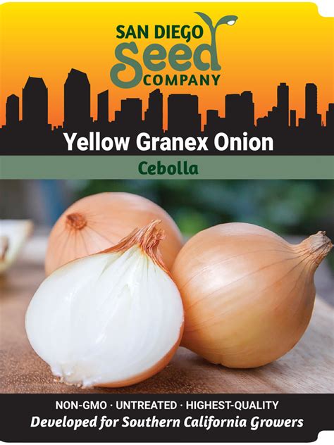 Yellow Granex Bulbing Onion Seeds Gardeners Supply
