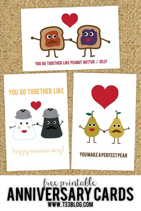 Fotojet anniversary card maker will help you make your own wedding anniversary cards with just a few finger moves! Free Printable Anniversary Cards - Inspiration Made Simple | Free printable anniversary cards ...