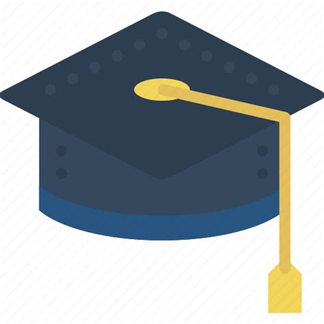 Cap Education Graduation Knowledge Learning School Study Icon