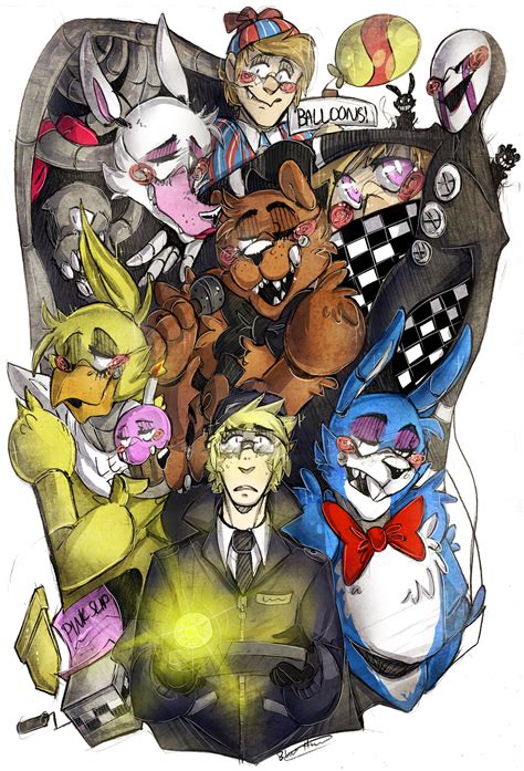 Five Nights At Freddys 2 By Blasticheart On Deviantart