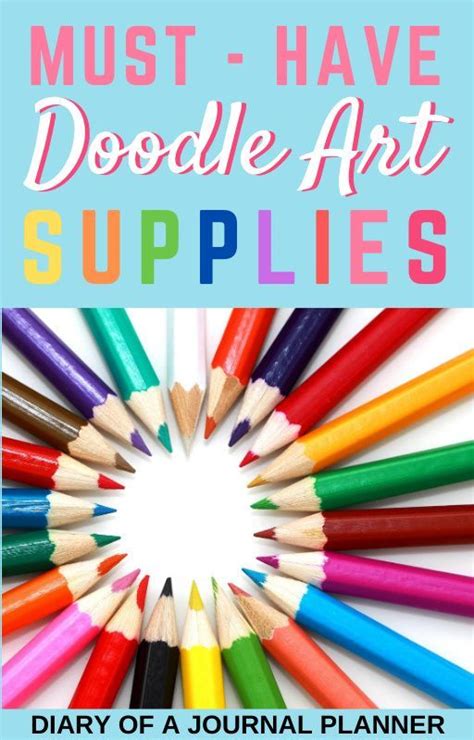 Doodle Art Supplies 21 Products Perfect For Doodles Lovers Doodles