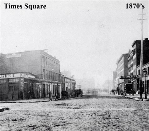Times Square 1870s Nyc Times Square Times Square Old Pictures