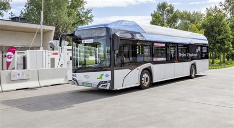 Wiener Linien Testen Solaris Wasserstoff Bus Busnetz