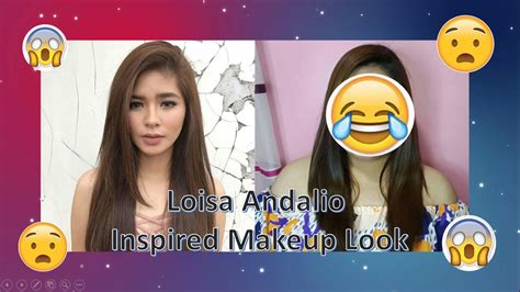loisa andalio inspired makeup look bebecamz youtube