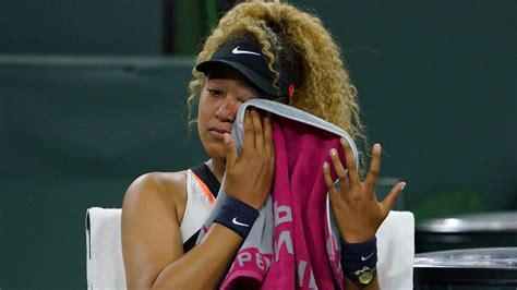 Tennis Star Naomi Osaka In Tears On Court After Being Heckled At Indian