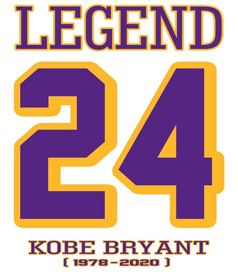 Rip Kobe Bryant Tshirt