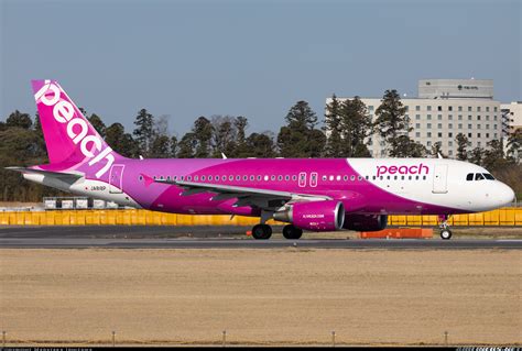 Airbus A320 214 Peach Aviation Aviation Photo 5948115