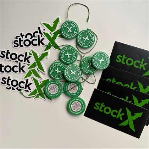 Stockx Accessories Set Authentic Stockx Uncut Tag And Sticker