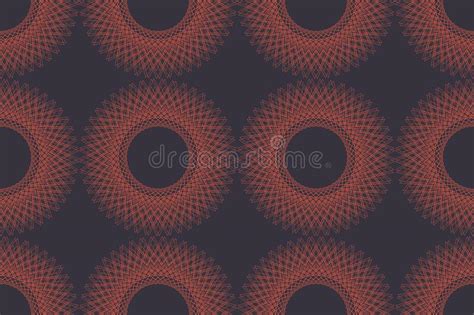Seamless Abstract Background Pattern Made With Repetitive Lines