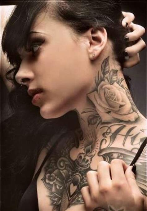 30 Awesome Neck Tattoo Designs