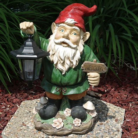 925 garden solar power gnome products are offered for sale by suppliers on alibaba.com, of which resin crafts accounts for 6%, other garden ornaments there are 127 suppliers who sells garden solar power gnome on alibaba.com, mainly located in asia. Sunnydaze Solar Lantern Garden Gnome Outdoor Decor Lawn ...