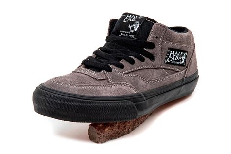 Vans And Uprise Suede Half Cab Pro 92 Gray And White Sugar Cayne