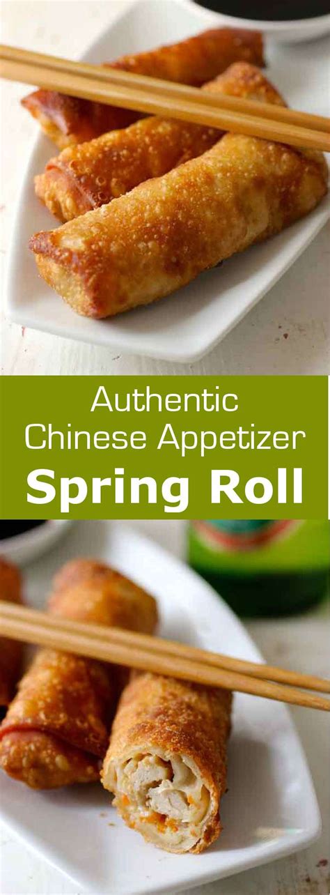 These spring rolls have savory pork, cabbage, glass noodles, carrots and mushrooms wrapped in a thin crackly crisp shell. Spring Rolls - Traditional and Authentic Chinese Recipe ...