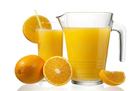 Orange Fruit And Juice Stock Photo Image Of Natural 48231070