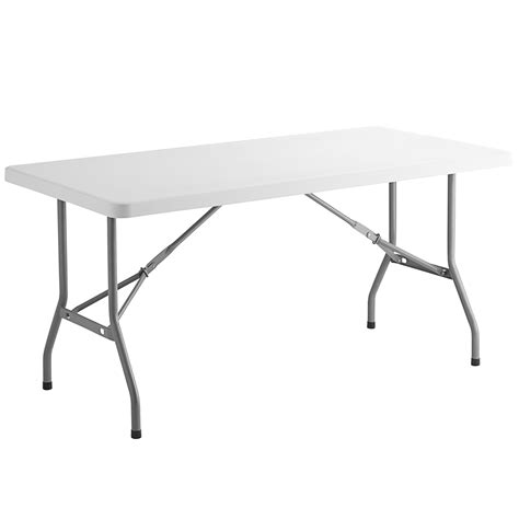 Choice 30 X 60 White Plastic Folding Table