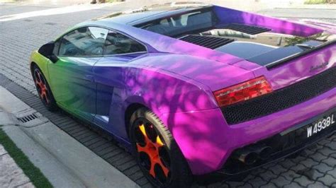 Rainbow Lamborghini Sports Car Wallpapers Wallpaper Cave