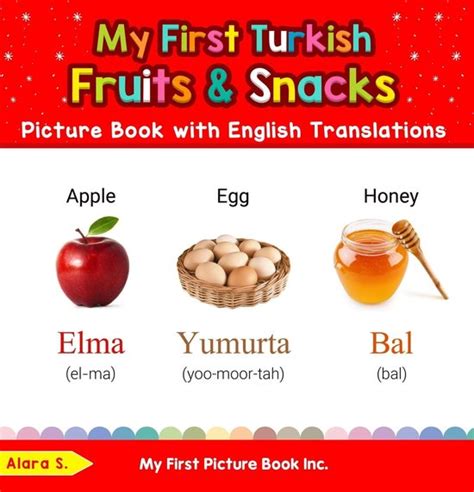 Teach And Learn Basic Turkish Words For Children 3 My First Turkish