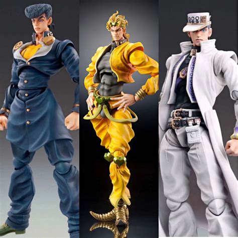 Anime Jojo Medicos Super Action Figure Kujo Jotaro Higashikata Josuke