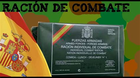 Bunker con comida Militar - Racion de Combate del Ejercito Español
