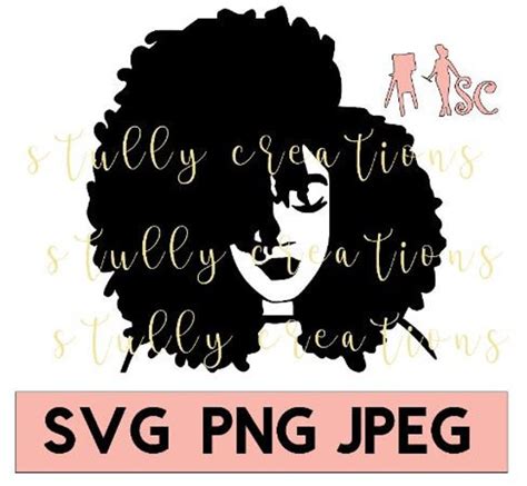 Curly Hair Svg Image - Curly Hair