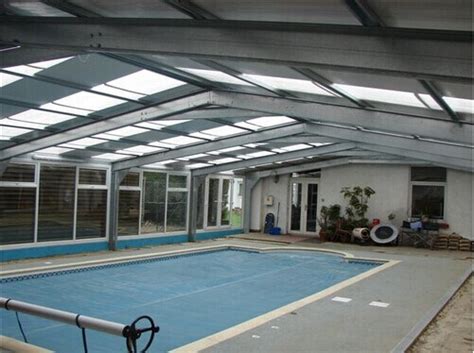 China Prefabricated Steel Buildings For Indoor Swimming Pool China