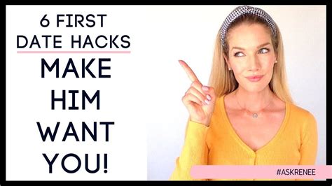 6 top first date hacks to impress a guy first date tips to make him want you more youtube