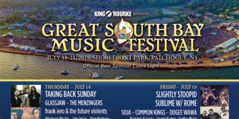 The Great South Bay Music Festival Returns This Summer