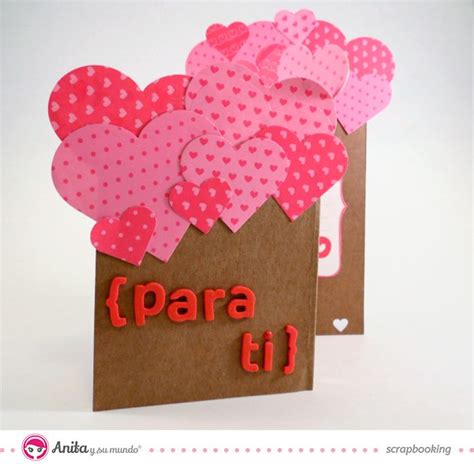 Tarjeta Desplegable San Valentín 2 Valentine Treats Valentines Card