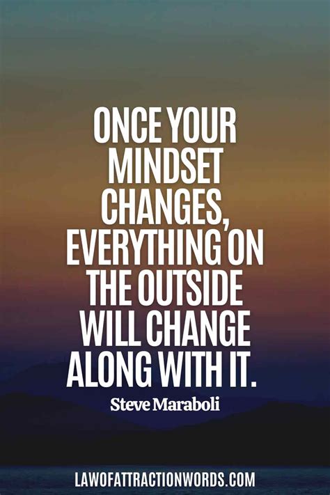 Motivational Quotes About Changing Your Mindset