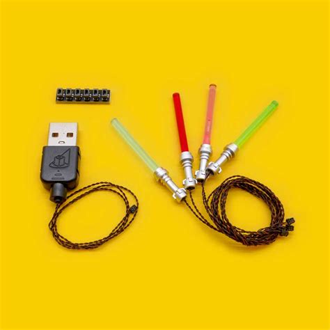 Led Lego Star Wars Lightsaber Kit Lego Lighting