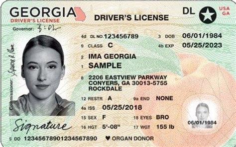The State Of Georgia Has Started Using New More Secure Identification