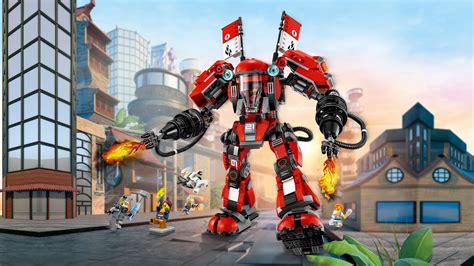 Lego Ninjago 70615 Kais Feuer Mech Amazonde Spielzeug