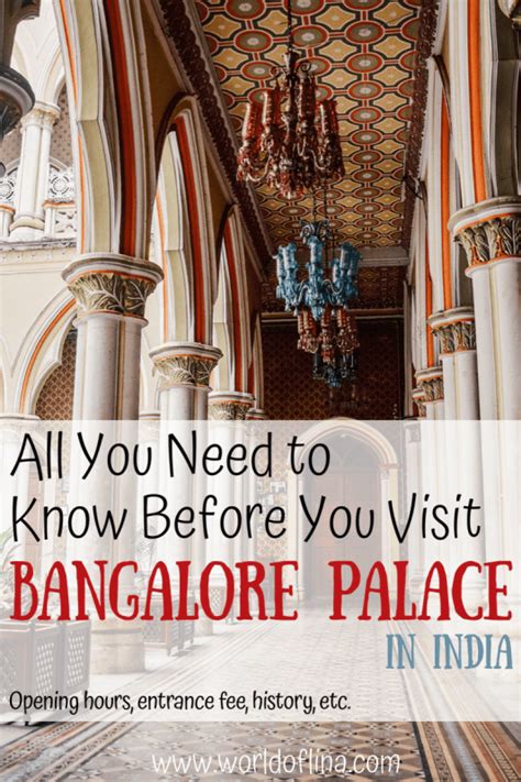 Everything To Know If You Visit Bangalore Palace Bangalore Palace