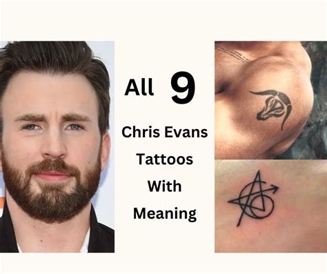 All Chris Evans Tattoos And Their Meanings Fabbon
