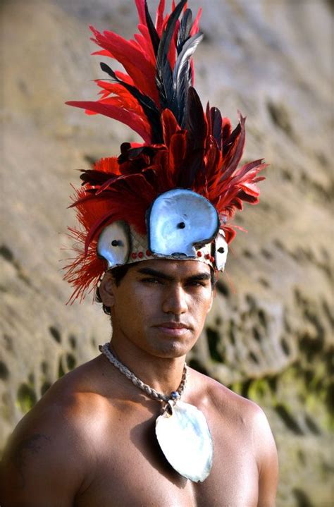 Headdress Art Headpiece Tahitian Costumes Hawaiian Men Polynesian Culture Hula Perfect