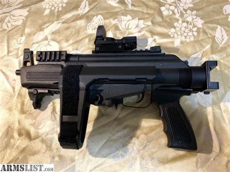 Armslist For Sale Charles Daly Pak 9 Ak 9mm Ak W Folding Brace