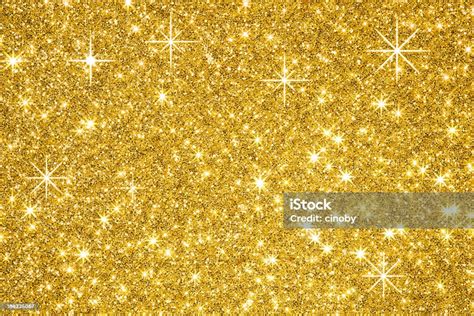 Golden Glitters Background Stock Photo Download Image Now Gold