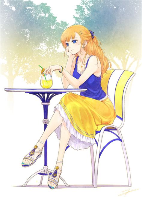 Orange Hair Anime Girl Tumblr