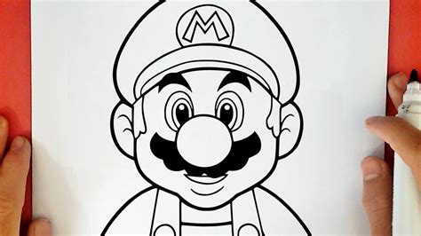 How To Draw Super Mario Youtube