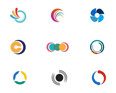 Circle Logo Design Logo Design Template Logo Template
