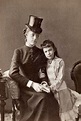 Archduchess Marie Valerie (right), Empress Elisabeth of Austria´s ...