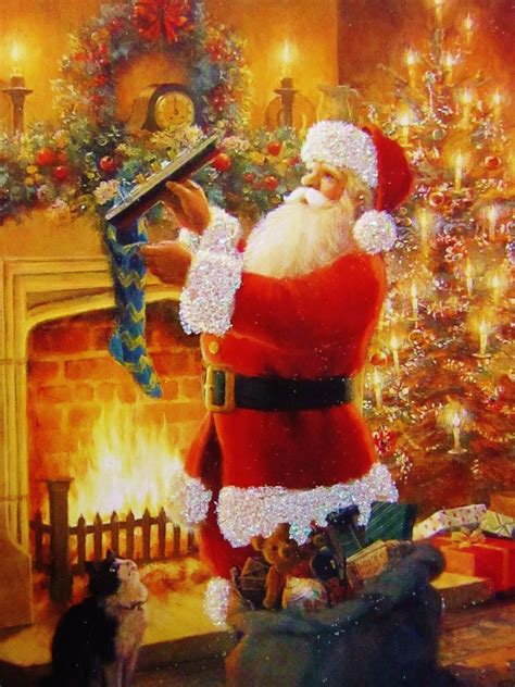 classic santa claus absolutely beautiful ♥ santa claus is coming to town christmas scenes