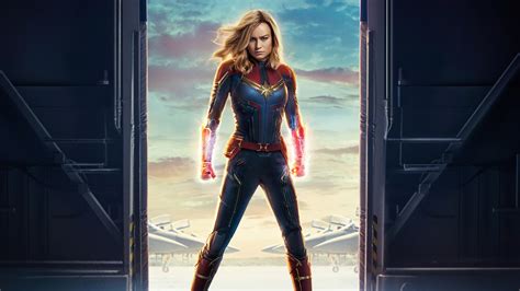 Captain Marvel Movie 2019 Brie Larson As Carol Danvers 4k 24637