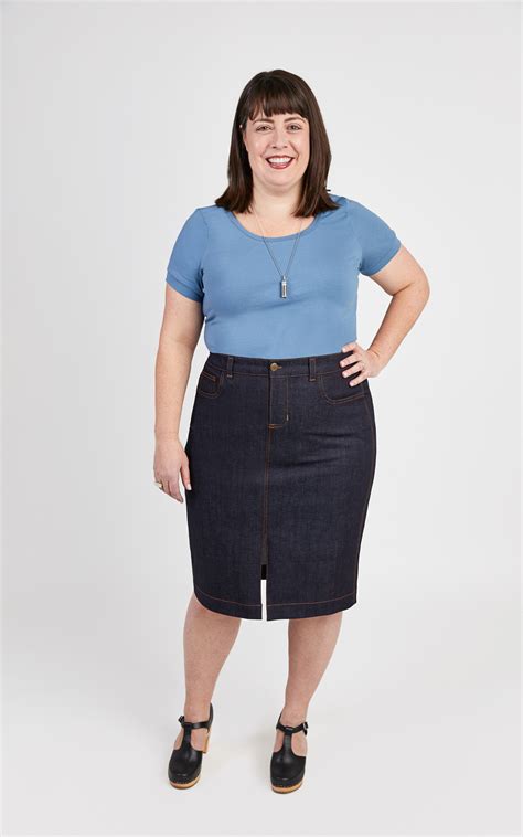 The Cashmerette Ellis Skirt A Curvy And Plus Size Skirt Sewing Pattern
