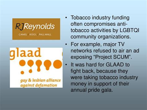 And british american tobacco p.l.c. PPT - Big Tobacco's Impact on LGBTQI Communities ...