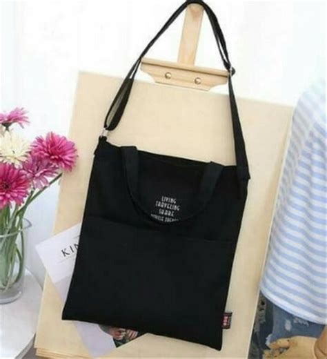 Dapatkan koleksi tas korea dengan model tas wanita terbaru sesuai dengan harga grosir tas branded/eceran. Jual Tote Bag 2in1 Korea Tas Totebag Kanvas Tas Selempang ...