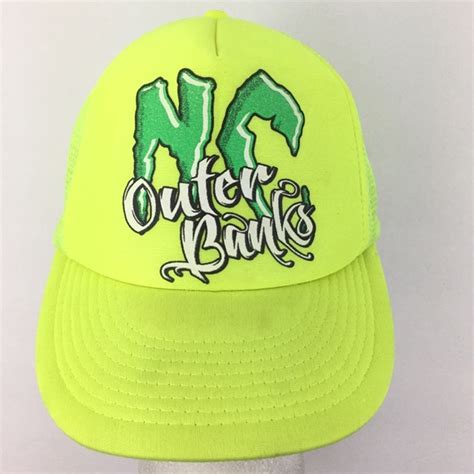Cobra Caps Accessories Outer Banks North Carolina Hat Neon Golf