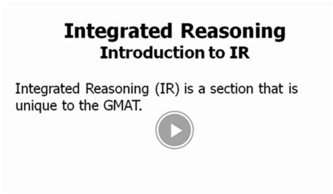 Integrated Reasoning On The Gmat The Complete Guide Magoosh Blog