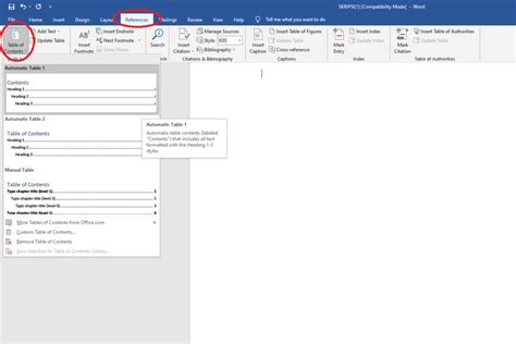 Cara Membuat Daftar Isi Secara Otomatis Di Microsoft Word Pure Lif My